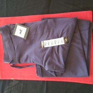 Ladies Navy Yoga Pants